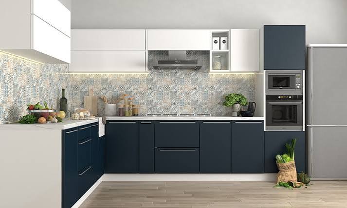 Affordable modern modular kitchen in a Mauritian home