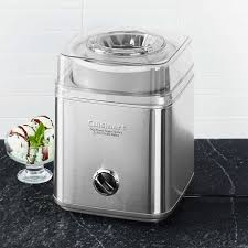 Making frozen desserts or drinks 1. Cuisinart Pure Indulgence 2 Quart Frozen Yogurt Sorbet And Ice Cream Maker Reviews Crate And Barrel