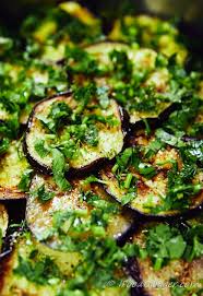 Marinated Eggplants And Tomatoes Veggie Dishes Veggie Recipes Vegetarian Recipes