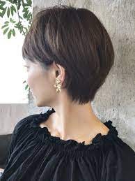 耳掛けリラックスショート ショート ビューティーboxヘアカタログ ヘアカット ショート 美髪 髪型