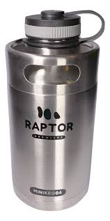 Buy grey kitchen units & sets and get the best deals at the lowest prices on ebay! Raptor Growlers Minikeg 64 Vacuum Insulated Stainless Steel Growler With Double Wall Stainless Steel Buy Online In Belize At Belize Desertcart Com Productid 147649472