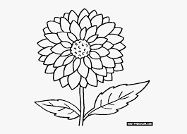 Dahlia coloring pages for kids online. Pretty Flowers Coloring Pages Coloring Home