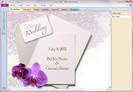 Wedding Planning With A Free Microsoft Onenote Template One Note Microsoft Wedding Planner Notebook Wedding