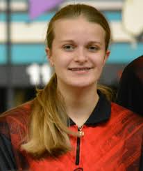 Congratulations to senior Abigail Kruse 🎉 who finished the girls' bowling  🎳 season as the #1 bowler 🥇in the conference and #2 bowler 🥈 in the  state with an amazing 85.71% fill