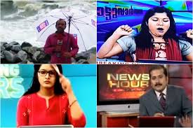 Watch Mixing Up Lines To Yawning On Cam Hilarious Bloopers Of Malayalam News Anchors The News Minute Many are derived from chinese, although some are indigenous korean in origin. malayalam news anchors