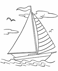 Sailboat painting stock photos and images. Boat Coloring Pages Draw Coloring Pages Coloring Pages For Kids Coloring Book Pages Coloring Pages