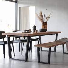 Fire pits garden decor outdoor rugs indoor pots & planters indoor plants all. Large Oak Dining Table Calia 2 4m Solid Oak Table Furnish