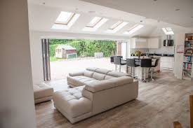 To begin with, homeowners will often extend their houses to the rear. Ben Hand Whitchurch Builder Rear House Extension House Extension Plans Open Plan Kitchen Living Room House Extensions