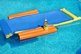 Homemade Floating Lounge Chair Ehow Floating Lounge Chairs Pool Lounge Float Floating Lounge