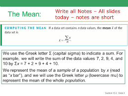 Put your numbers in ascending order (from smallest to largest). Dr Fowler Afm Unit 8 2 Measures Of Central Tendency Compute The Mean Median And Mode Of Distributions Find The Five Number Summary Of A Distribution Ppt Download