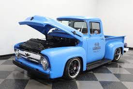 Image result for DIamond Blue 1956 Ford Truck