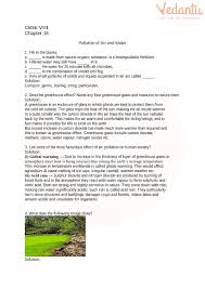 For each example, sort into the appropriate category. Cbse Class 8 Science Pollution Of Air And Water Worksheets With Answers Chapter 18