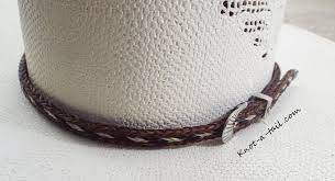 Horsehair Hat Band Cinnamon White Black Cowboy Horse Hair Etsy Horse Hair Hat Band Hat Band Horse Hair