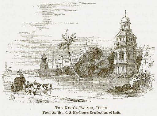 The King's Palace, Delhi stock image | Look and Learn
