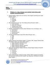 Soal uas pkn kelas 5 semester 2 kurikulum 2013. Soal Uas Ganjil Pkn Sd Kelas 5 Sdinda