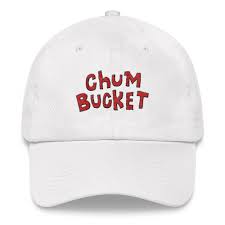 Cooking tools and chum bucket. Chum Bucket Embroidered Hat Dad Hat Spongebob Squarepants Shop