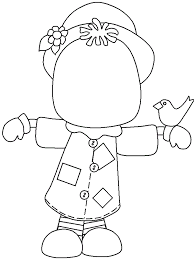 Printable Dltk Kids K5 Worksheets Fall Coloring Pages Scarecrow Crafts Fall Crafts For Kids