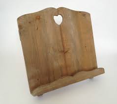 Pin By Maria Monroy On Home Decor Cook Book Stand Cookbook Holder Wooden