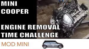 Mini wds (wiring diagram system) online access is available for diy mini owners here i have checked the engine bay fuse box, but again, there doesn't appear to be a related fuse in there. Mini Cooper Engine Removal Time Challenge R53 2002 2006 Cooper S Youtube