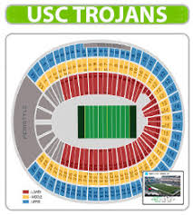 La Coliseum Usc Football Seating Chart Www