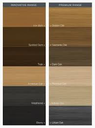 colour chart timber cladding wood cladding cladding systems