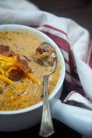 Pour broth, pickle juice, celery, carrot, dill, cooked ground beef, white parts of the green onion into a 6 quart slow cooker. Bacon Cheeseburger Soup That Low Carb Life