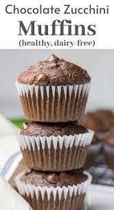 Chocolate Zucchini Muffins Veronika S Kitchen Recipe Chocolate Zucchini Muffins Healthy Desserts Easy Healthy Chocolate Zucchini Muffins