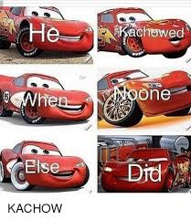  He Kachowed When No One Else Did Lightning Mcqueen S Ka Chow Disney Cars Movie Lightning Mcqueen Cars Movie