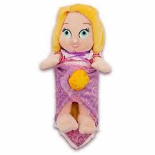 Disney Parks 10 Baby Princess Rapunzel Plush Toy With Blanket New With Tag Disney Stuffed Animals Disney Princess Babies Baby Disney
