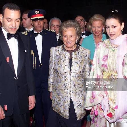 On 12 April 1999, Bernadette Chirac, wife of the French President Jacques  Chirac, was seen walking at the Château de Versailles alongside the  Moroccan Crown Prince Sidi Mohammed, and his sister, Princess