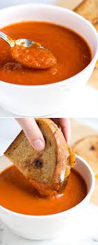 Easy Three Ingredient Tomato Soup Recipe Tomato Soup Recipes Recipes Food