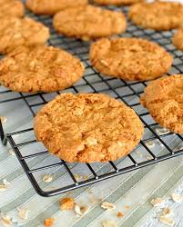 Anzac Biscuits Recipe Anzac Biscuits Easy Anzac Biscuits Recipetin Eats