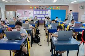 Students who require digital devices or internet access are being assisted. Singapore Schools To Have One Day Of Home Based Learning A Week Starting April Connected To India