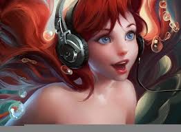 Ilustración de Ariel, La Sirenita, Fondo de pantalla HD