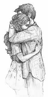 In this video i show you how to draw a couple in love hugging very easy step by step for beginners, real speed. Best Drawing Love Hug Beautiful Ideas Cute Couple Drawings Couple Drawings Sketches