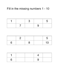 So it is now very obvious that the strategy of ignoring questions based on puzzles, thereby solving other questions won't be working anymore as neglecting questions on puzzles can risk the likelihood of you clearing the sectional cut off or scoring. Fill In The Missing Numbers 1 10 Worksheet