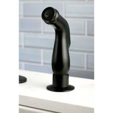 Kitchen faucet sidesprayer in chrome this side spray compliments most kitchen this side spray compliments most kitchen faucets. Gourmetier Ls8710ctlsp Continental Single Handle Kitchen Faucet With Side Sprayer Matte Black