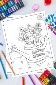 Search through 623,989 free printable colorings at getcolorings. Spring Coloring Pages Free Printable
