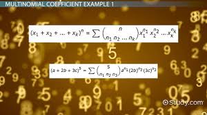Multinomial Coefficients Definition Example Video Lesson Transcript Study Com