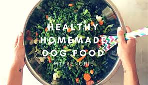Diy Healthy Homemade Dog Food Using Frozen Veggies Where S The Frenchie