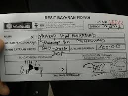 Menurut tiga mazhab (maliki, syafi'i dan hanbali)membayar fidyah tidak diperbolehkan dalam bentuk uang dan harus dilaksanakan dalam bentuk makanan. Fidyah Wajib Dibayar Jika Tak Sempat Ganti Puasa Ramadhan Ini Cara Betul Kiraan Jumlah Fidyah