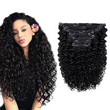 Wigsbuy best curly clip in hair extensions for black hair or blonde hair , all clip in human hair extensions in different colors, length & styles. Runature Curly Human Hair Clip In Extensions Natural Wavy Hair 16 Inch Ninthavenue Europe