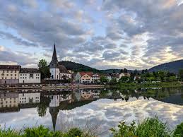 This confluence of the two rivers is the origin of the name, as neckargemünd means confluence of the neckar. Neckargemund Yesterday Germany