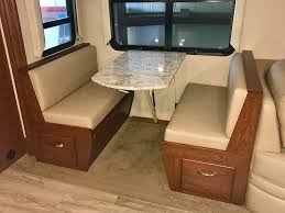 While the typical rv pedestal table saves a lot of legroom, it usually only does one or two things. Rv And Marine Dinette Booth