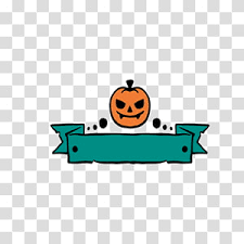 Halloween Euclidean Pumpkin Horror Pumpkin Head Transparent Background Png Clipart Halloween Banner Gold Banner Ribbon Banner