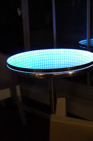 Infinity Mirror And Table With Casual Tools Infinity Mirror Infinity Lights Led Infinity Mirror