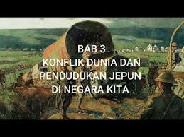 Pendudukan jepun juga telah memberi kesedaran kepada penduduk di negara ini agar tidak mudah mempercayai kebaikan yang ditawarkan oleh kuasa asing. Bab 3 Konflik Dunia Dan Pendudukan Jepun Di Negara Kita Video Penuh Youtube