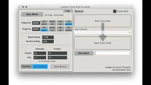 Free roblox fps unlocker helps the user to increase the fps. Download Lossless Frame Rate Converter For Mac Macupdate