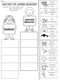 How Are Traits Inherited Worksheet Pin On Animal Adaptations In 2020 Learned Behaviors Teaching Scientific Method Science Reading