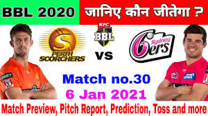 Ashton turner tried to turn things around, but he was one amongst several batsmen guilty of playing daft shots. Perth Scorchers Vs Sydney Sixers Match No 30 Bbl 2020 Match Prediction And Dream11 Youtube